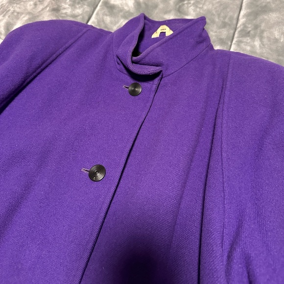 Vintage Women’s Xception Fall Wool Coat 100% Virgin Wool size 10P - Picture 7 of 8